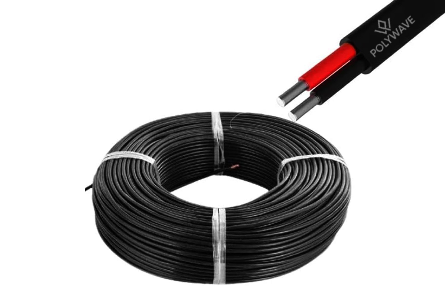 Polywave 2 Core Flat Aluminium Unarmoured Cable